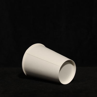 12OZ Capacity Disposable Paper Cup Eco Friendly With Snap On Lid For Coffee