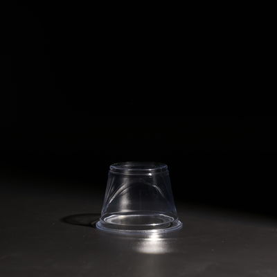 ODM/OEM Clear Plastic PET Cups with Lids and Straws for Cold Drinks