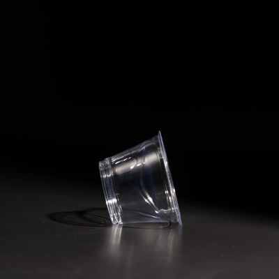 Customized Printed Logo PET Cup Clear Plastic Cup For Cold Coffee