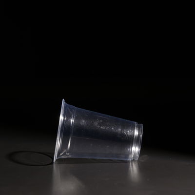 250ML Custom Logo Printed PET Plastic Cup for Cold Drinks and Juice