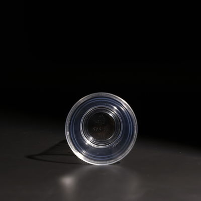 10oz Clear Plastic Disposable PET Cup Drinking Cups With Lid