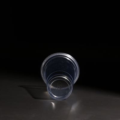 10oz Disposable PET Beverage Cup with Customized Logo For Cold Coffee