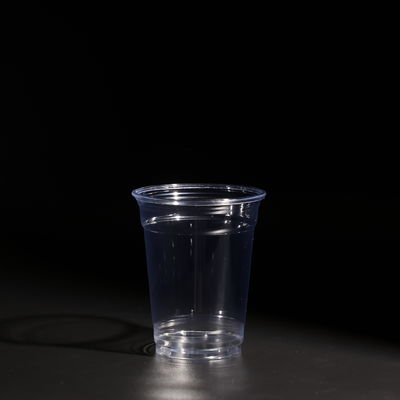 OEM/ODM Disposable Stackable PET Plastic Cups 350ML With Lid