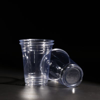 كؤوس بي تي مخصصة تجارياً 12 أوقية مع طباعة للشاي البوبا