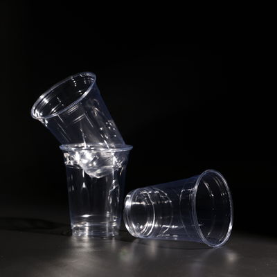 أكواب بلاستيكية من البترول البلاستيكي قابلة للتراص للمشروبات الباردة والقهوة