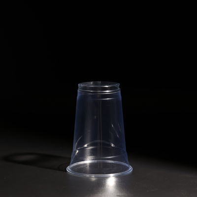 PET Plastic Cups 14oz Eco Friendly Reusable BPA Free Customized ForJuice