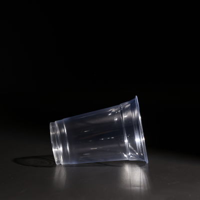 Customizable Clear PET Plastic Disposable Cup With Lid For Boba Tea