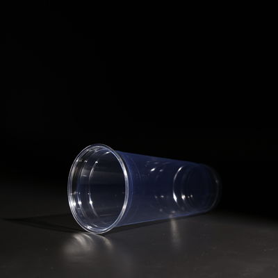 Устойчивые 600 мл пластиковые PET чашки Складируемые пластиковые холодные чашки для кофе без BPA