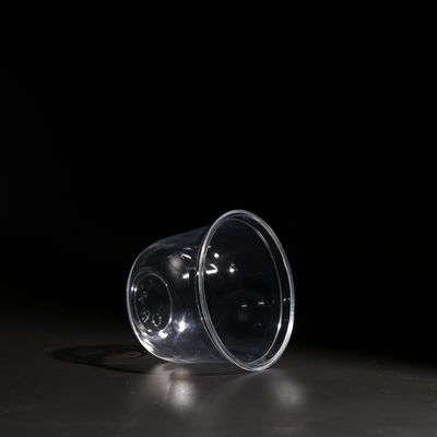 12oz Clear Plastic PET Cup With Lid For Cold Beverages Cold Juice Boba Tea