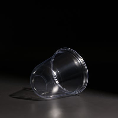 10oz Pojemność jednorazowy plastikowy kubek PET z dostosowanym logo