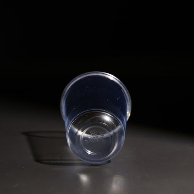 16OZ PET Plastic Cup with Stackable Design For Cold Coffee Cold Juice