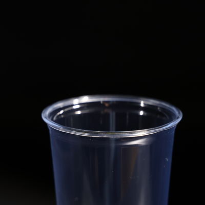 Stackable PET Food Grade Plastic Cups With Customized Logo For Juice