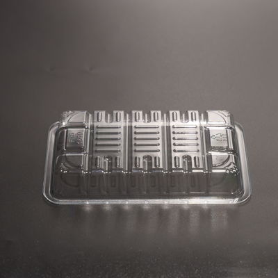 FAD Certified PET Disposable Plastic Food Plate for Safe Food Packaging Tray