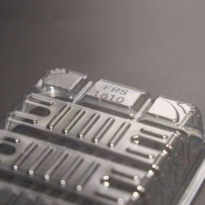 Plastik Gıda Tepsisi PET Dörtgen Gıda Depolama Tepsisi BPA Serbest Sebze Meyve