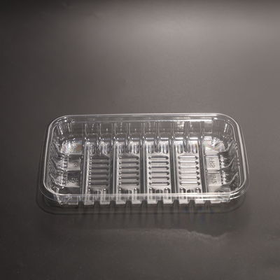 Thẻ nhựa PET thân thiện với môi trường để phục vụ thực phẩm thuận tiện cho thịt trái cây rau củ