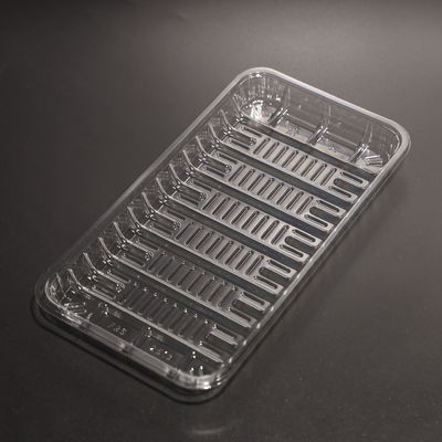 Disposable Plastic PET Plate Takeaway Convenient Food Container