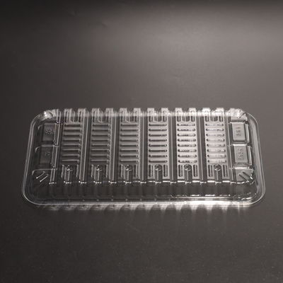 Disposable Plastic PET Plate For Food Grade Tray  With Sealing