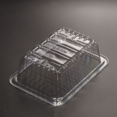 PET  Plastic Tray With Sealing For Food for Customized Packaging
