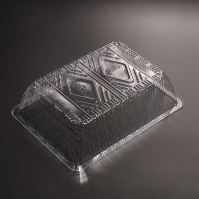 अनुकूलित मुद्रण के साथ बीपीए मुक्त डिस्पोजेबल पीईटी खाद्य प्लेट ट्रे