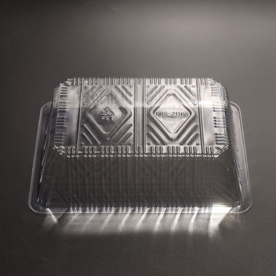 Eco Friendly BPA Free Disposable Plastic PET Food Tray For Food Packaging