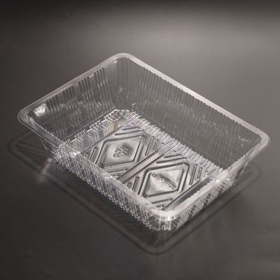Compostable Plastic Food Plates Disposable Meal Packaging Tray BPA Free