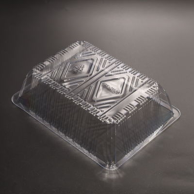 Compostable Plastic Food Plates Disposable Meal Packaging Tray BPA Free