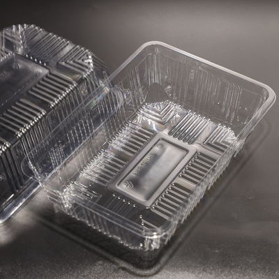 PET Disposable Plastic Food Tray for Healthy Meal Preparation