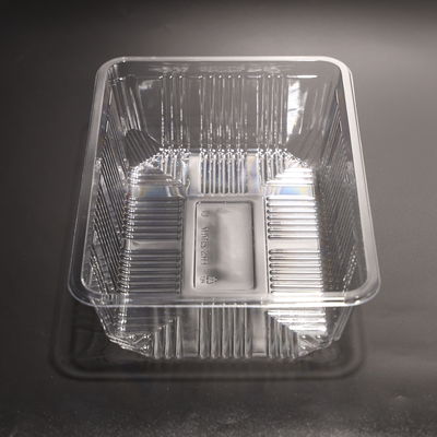 OEM/ODM Rectangular Disposable BPA Free Plastic Food Tray For Takeaway Food