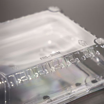 Leak Proof Clear Plastic PET Container Food Storage Container for Fruit