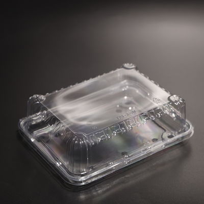 Contenedores de PET ecológicos para armazenamento de alimentos com tampa