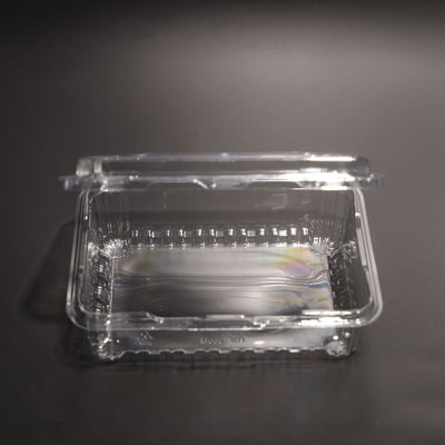 Contenedores de PET ecológicos para armazenamento de alimentos com tampa