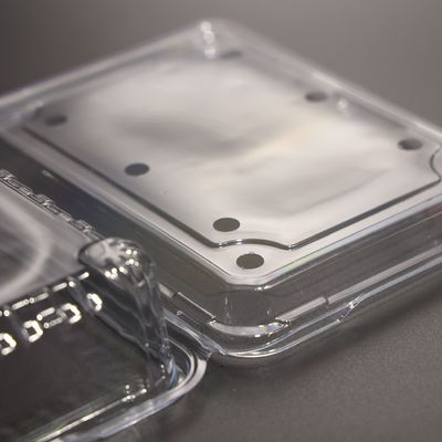 Contenedores de PET ecológicos para armazenamento de alimentos com tampa