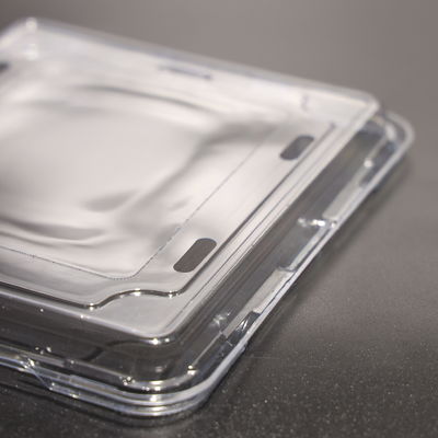 BPA içermeyen kapağı olan açık tek kullanımlık PET plastik gıda kapakları