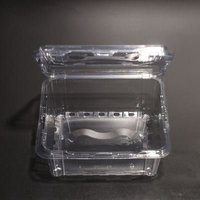 PET Clear Plastic Food Take Out Containers For Cake Packaging