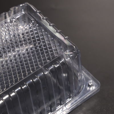 Taze meyve için açık plastik gıda kabı sızdırmaz tek kullanımlık gıda kabı