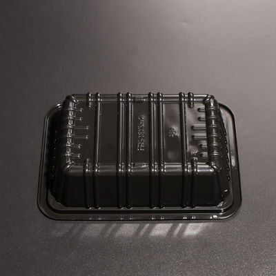 अनुकूलित डिस्पोजेबल प्लास्टिक खाद्य ट्रे बॉक्स टेकवे खाद्य के लिए