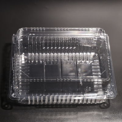 Multi Purpose Plastic Food Container Disposable Takeaway Food Containers With Lids