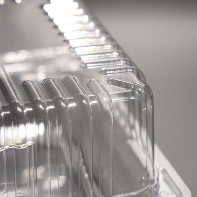 Sızıntıya karşı plastik gıda konteyneri PET tek kullanımlık gıda ambalaj kutusu