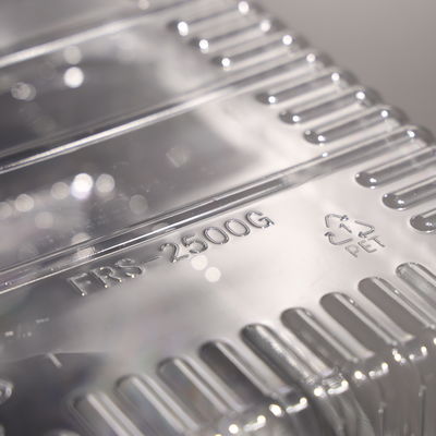 Leak Proof Plastic Food Container Disposable PET Plastic Container For Food Packaging