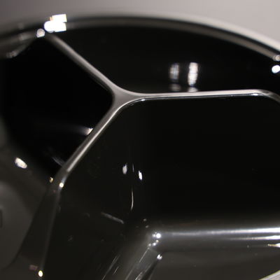 Eco Friendly Disposable BPA Free Plastic PET Food Tray With Takeaway Food