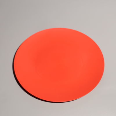 طاسة طعام بلاستيكية مستديرة لمرة واحدة صديقة للبيئة