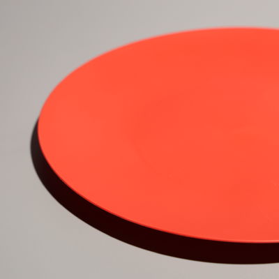 طاسة طعام بلاستيكية مستديرة لمرة واحدة صديقة للبيئة