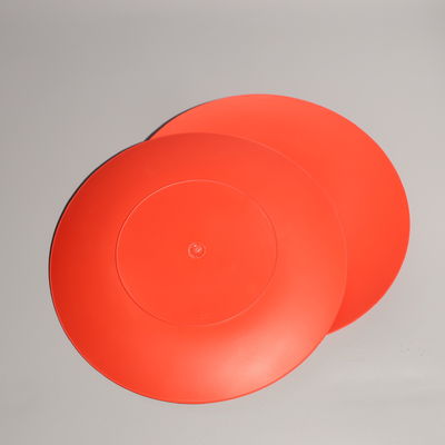 طاسة طعام بلاستيكية مستديرة لمرة واحدة صديقة للبيئة