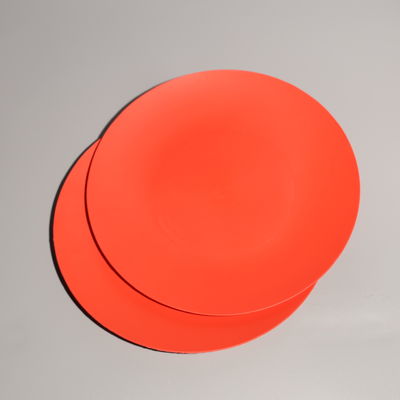 ISO9001 รับรองการนําไปใช้ใหม่ PS รอบ Stackable ปลาสติกมิตรต่อสิ่งแวดล้อม