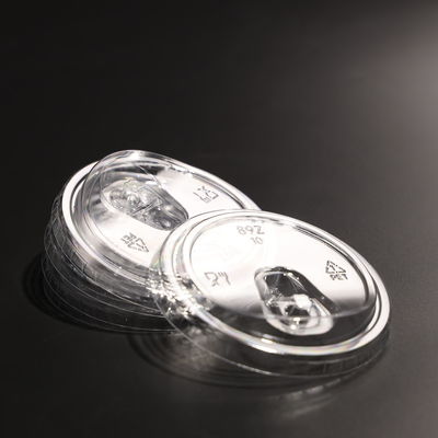 89mm PETプラスチックカップ蓋 透明性 漏れ防止 グラフ蓋の丸い螺旋
