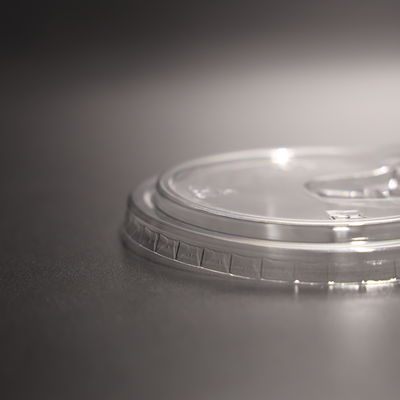 93mm PET Plastic Cup Lid Leak Proof Available In Various Sizes