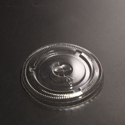 98mm Round Disposable Plastic Cup Lid For Boba Tea Cup