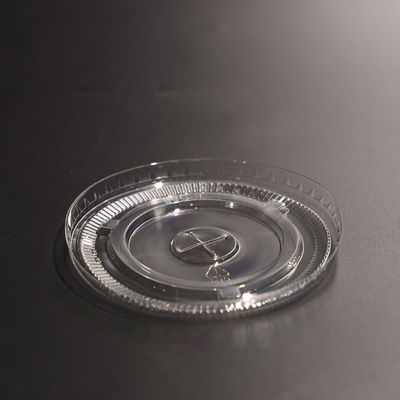 98mm Round Disposable Plastic Cup Lid For Boba Tea Cup