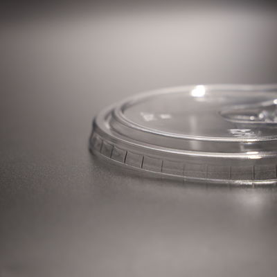 Flat Plastic Cup Lid Compatible With Most Cups For Paper Cup And Plastic Cup