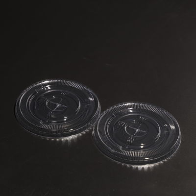 PET Snap On Cup Lids for Boba Cups